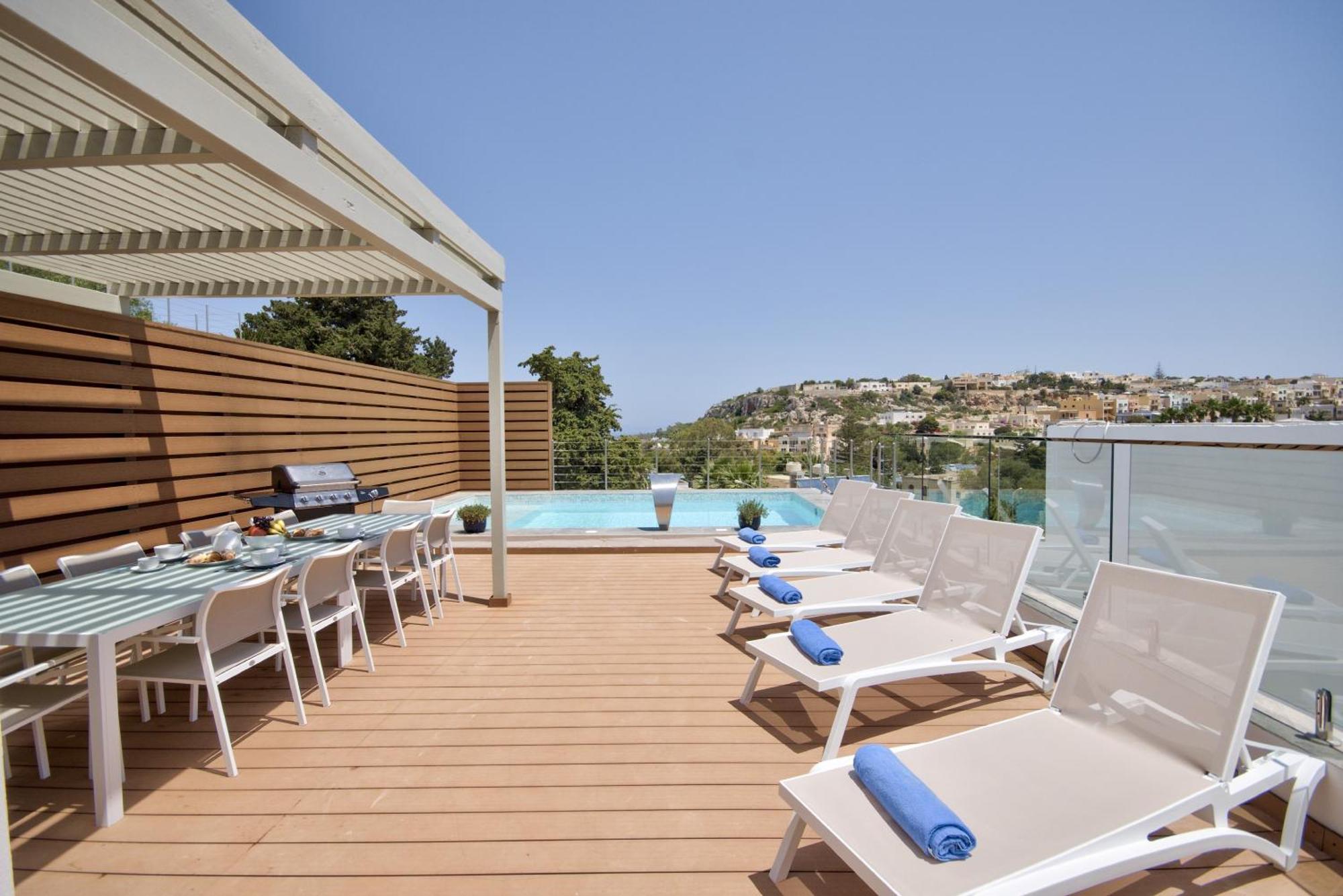 Maltese Luxury Villas - Sunset Infinity Pools, Indoor Heated Pools And More! เมลลิฮา ภายนอก รูปภาพ